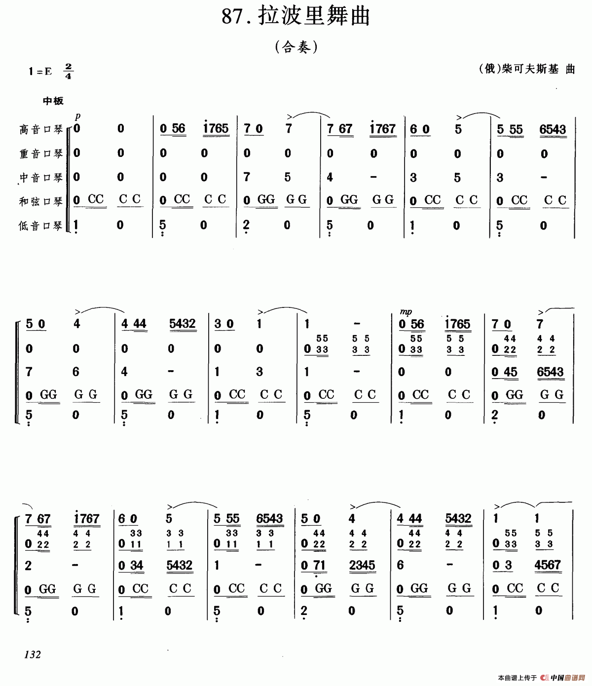 拉波里舞曲（合奏）