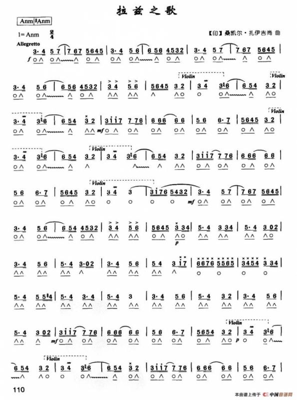 拉兹之歌（印度电影《流浪者》插曲）