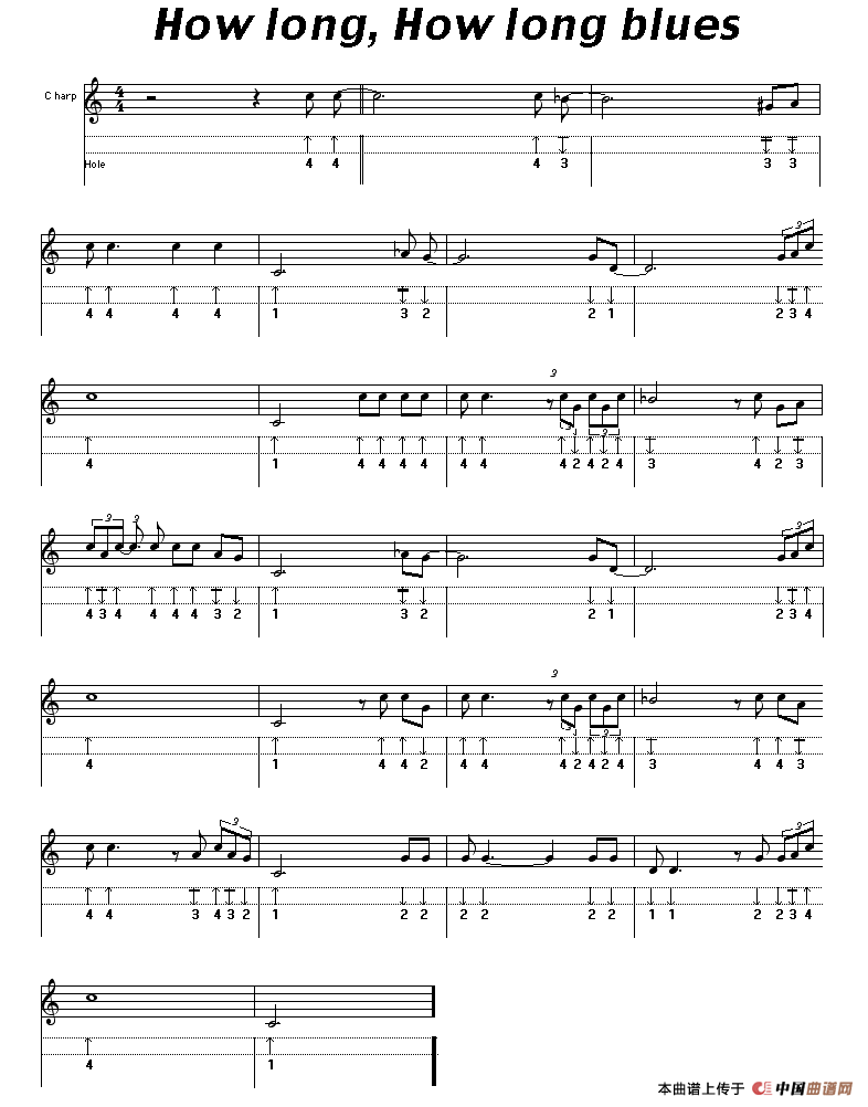 How long,How long blues（天长地久布鲁斯）（布鲁斯）