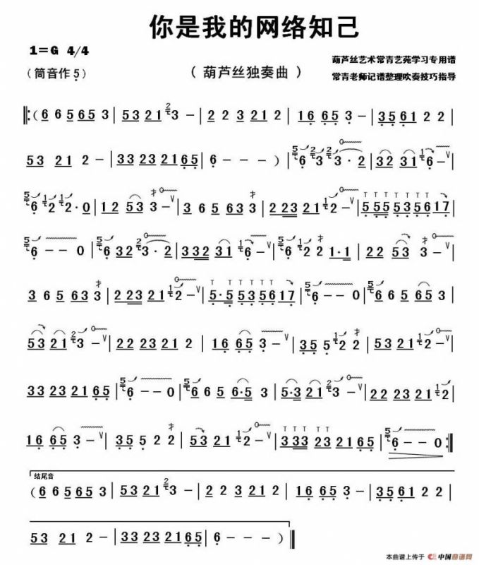 你是我的网络知己