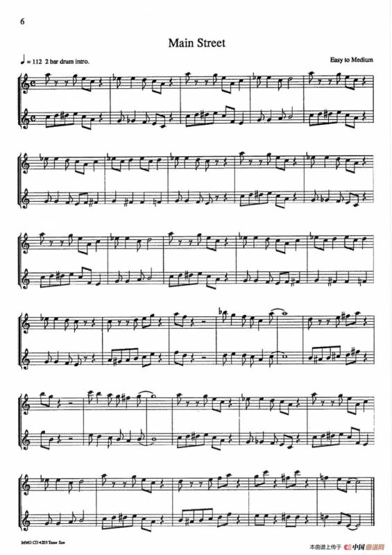 16首爵士二重奏：Main Street