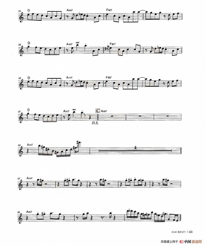 小林香织《Goledn Best》曲谱全集（ELE BEST!）