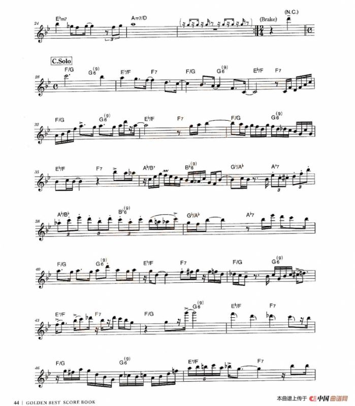 小林香织《Goledn Best》曲谱全集（SMOKY）