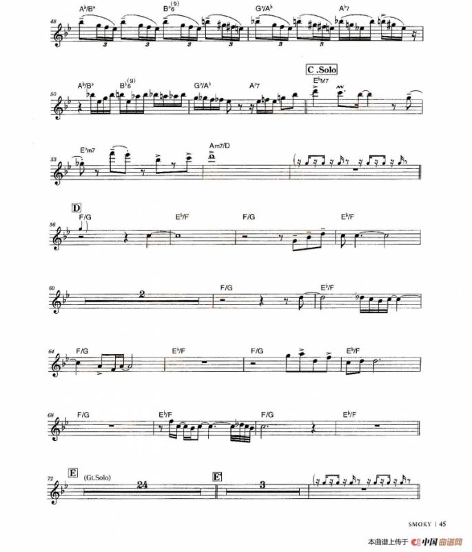 小林香织《Goledn Best》曲谱全集（SMOKY）