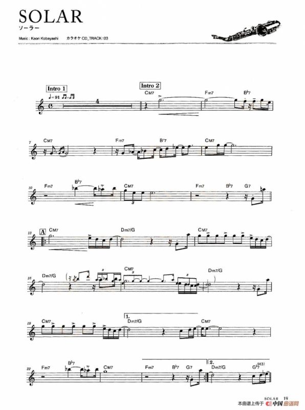 小林香织《Goledn Best》曲谱全集（SOLAR）