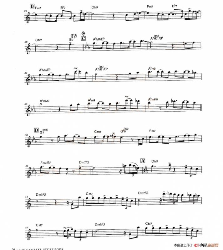 小林香织《Goledn Best》曲谱全集（SOLAR）