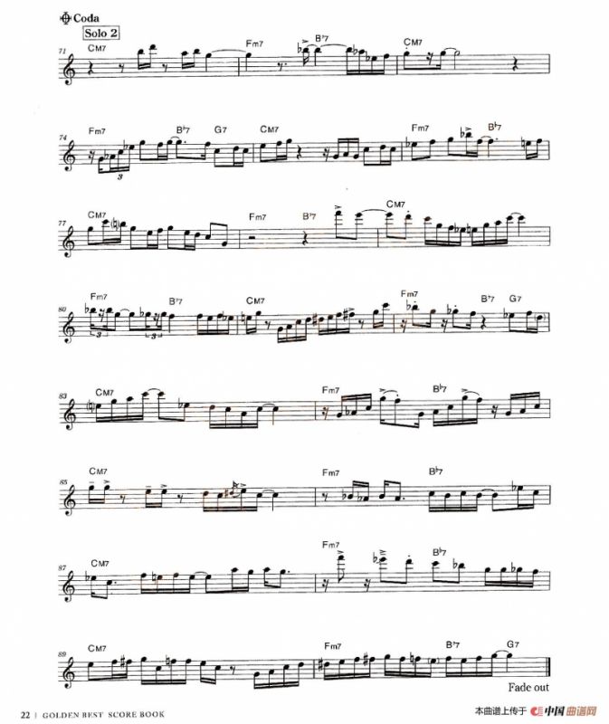 小林香织《Goledn Best》曲谱全集（SOLAR）