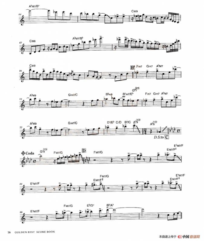 小林香织《Goledn Best》曲谱全集（AIRFLOW）