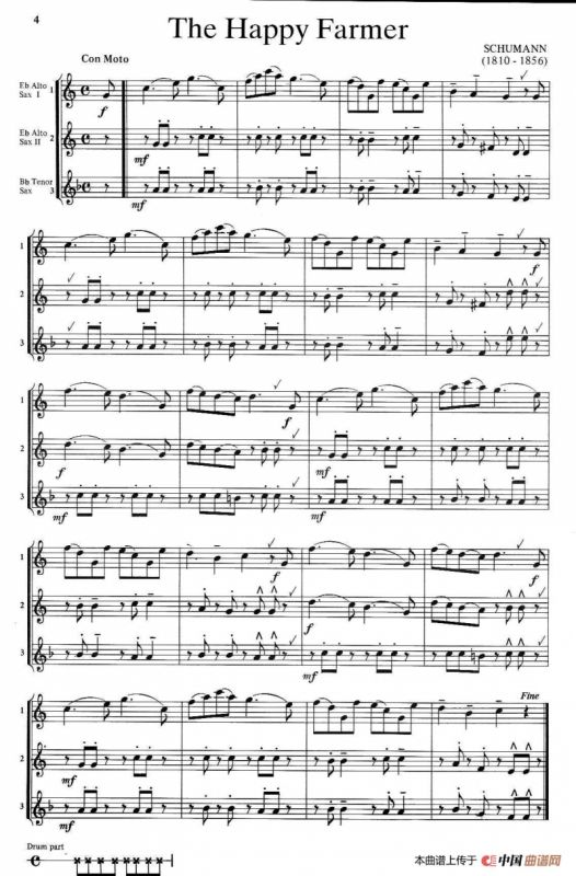 the  happy farmers（三重奏）