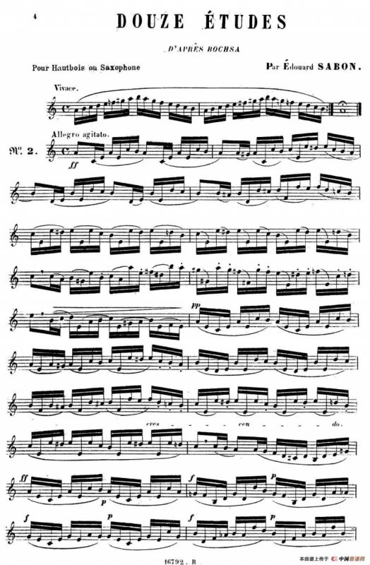 E.Sabon-12首练习曲（2）