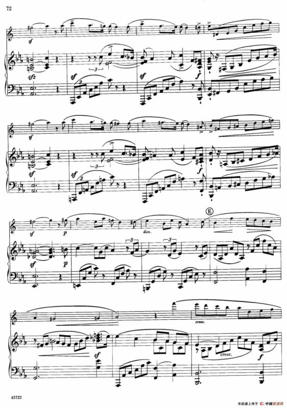 15首古典萨克斯独奏曲：15、Fantasy Piece（中音萨克斯+钢琴伴奏）