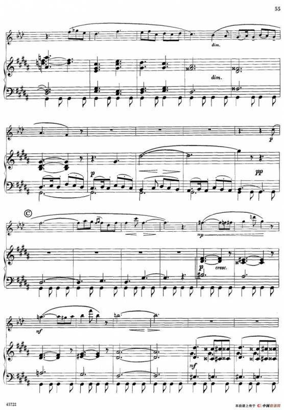 15首古典萨克斯独奏曲：12、The Old Castle（中音萨克斯+钢琴伴奏）