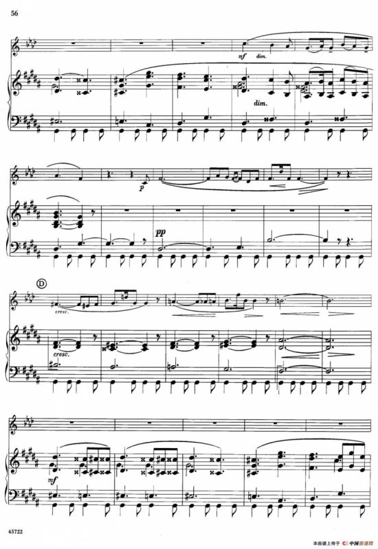 15首古典萨克斯独奏曲：12、The Old Castle（中音萨克斯+钢琴伴奏）