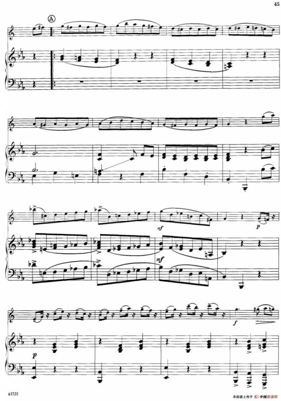 15首古典萨克斯独奏曲：10、Minuet（中音萨克斯+钢琴伴奏）