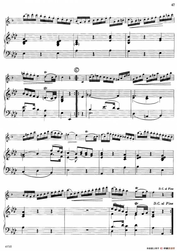 15首古典萨克斯独奏曲：10、Minuet（中音萨克斯+钢琴伴奏）