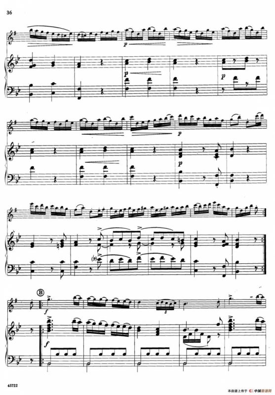 15首古典萨克斯独奏曲：8、Gypsy Rondo（中音萨克斯+钢琴伴奏）