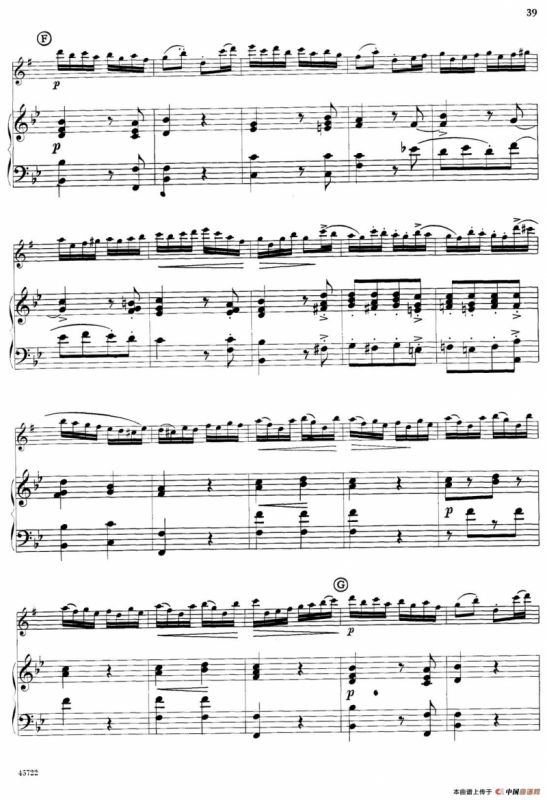 15首古典萨克斯独奏曲：8、Gypsy Rondo（中音萨克斯+钢琴伴奏）