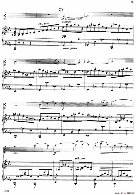 15首古典萨克斯独奏曲：6、Intermezzo（中音萨克斯+钢琴伴奏）