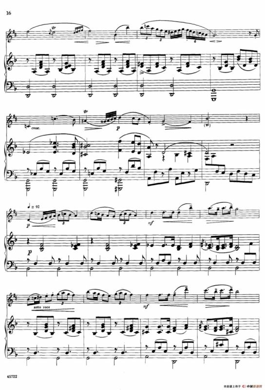 15首古典萨克斯独奏曲：3、Nocturne（中音萨克斯+钢琴伴奏）