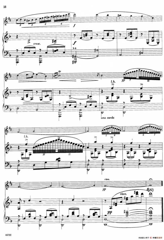 15首古典萨克斯独奏曲：3、Nocturne（中音萨克斯+钢琴伴奏）