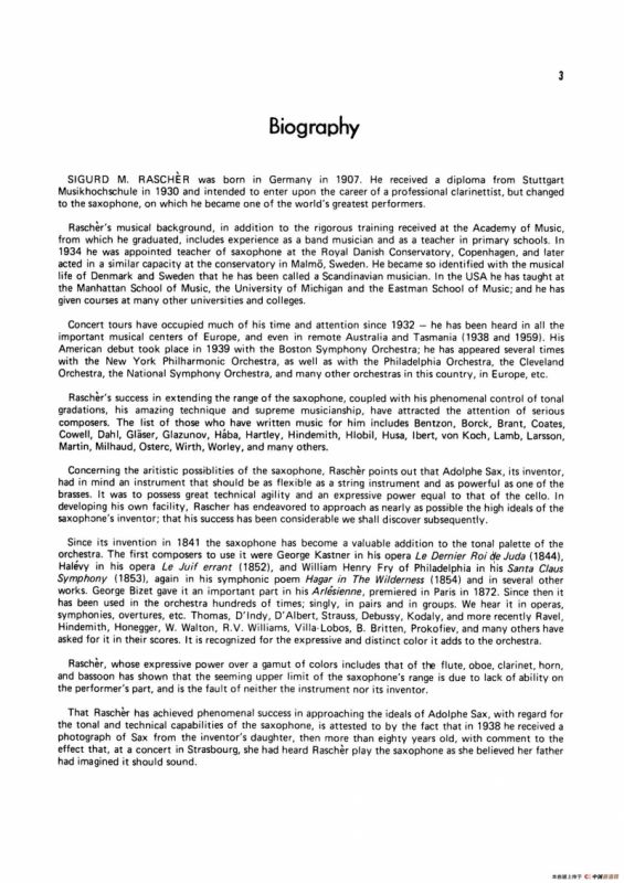 Top Tones for the Saxophone