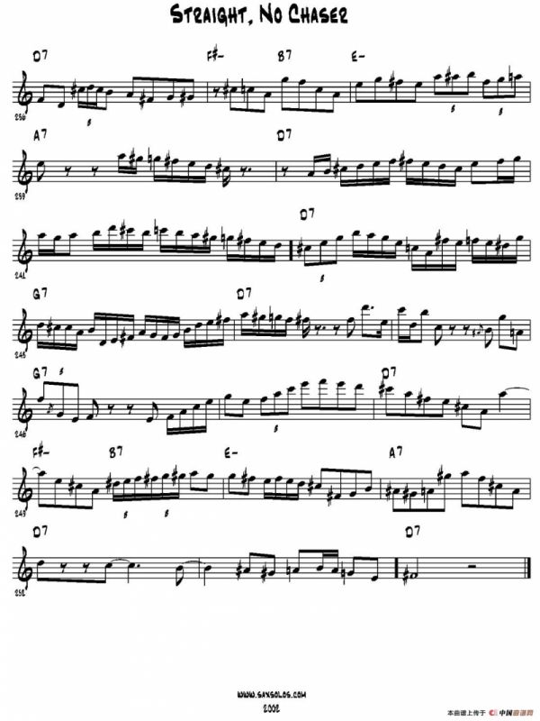 Straight，No Chaser