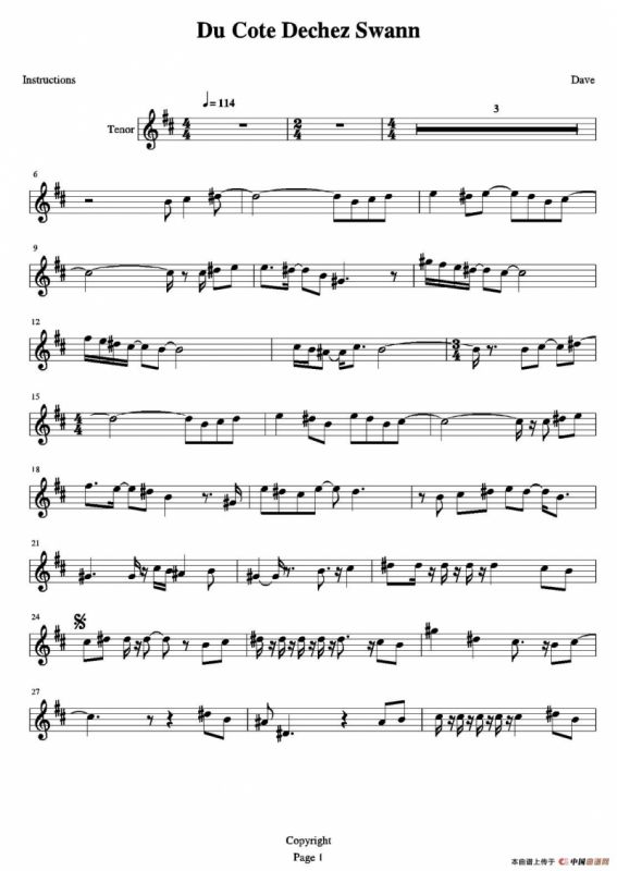 Du Cote De Chez Swann