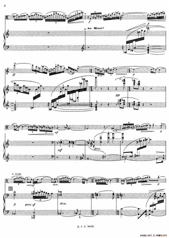 传奇 Op.66（中音萨克斯+钢琴伴奏）