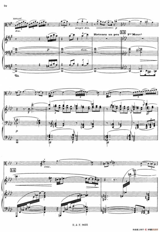 传奇 Op.66（中音萨克斯+钢琴伴奏）