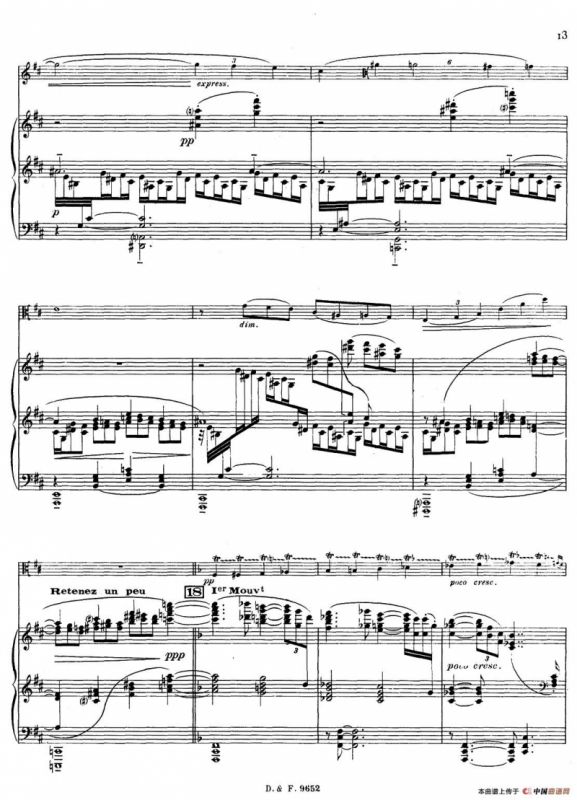 传奇 Op.66（中音萨克斯+钢琴伴奏）