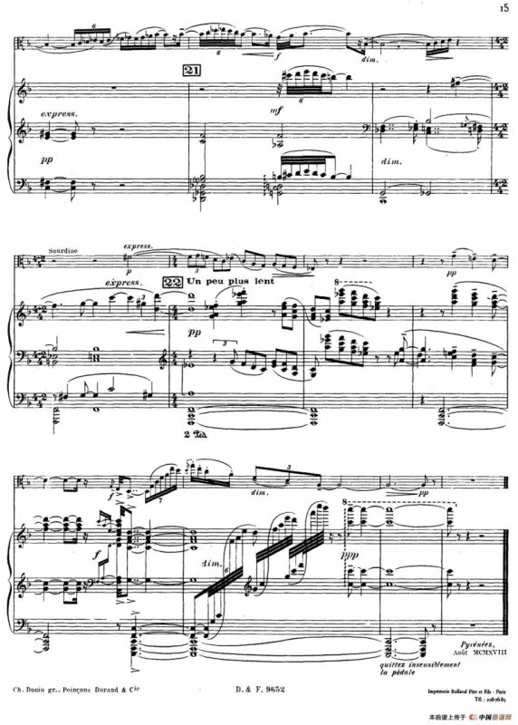 传奇 Op.66（中音萨克斯+钢琴伴奏）