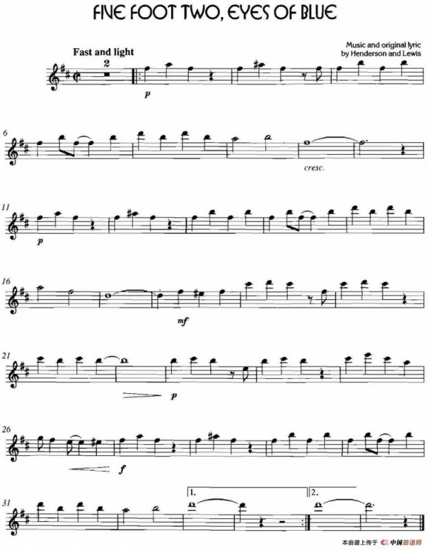 经典蓝调小品：Five Foot Two Eyes of Blue