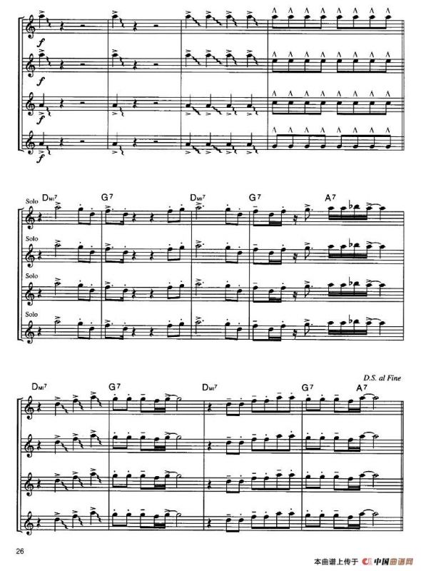 Funk Four（中音萨克斯四重奏）