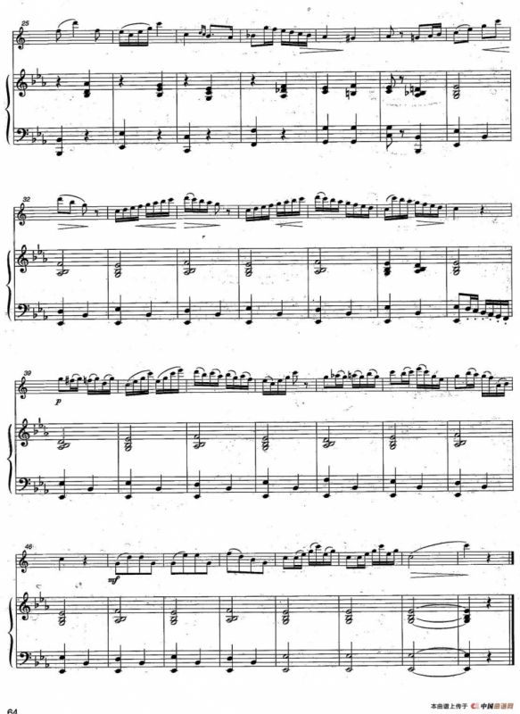 Moderato（中音萨克所+钢琴伴奏、版本二）