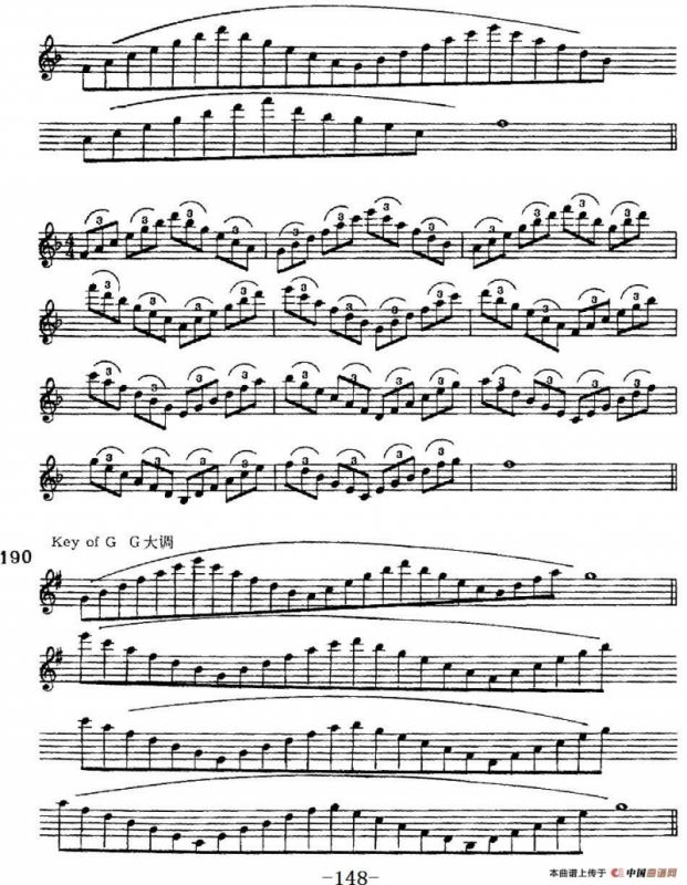 萨克斯演奏教程第七节（七音和弦-守调变奏）