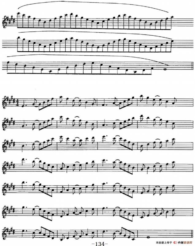 萨克斯演奏教程第六节（六音和弦-守调变奏）