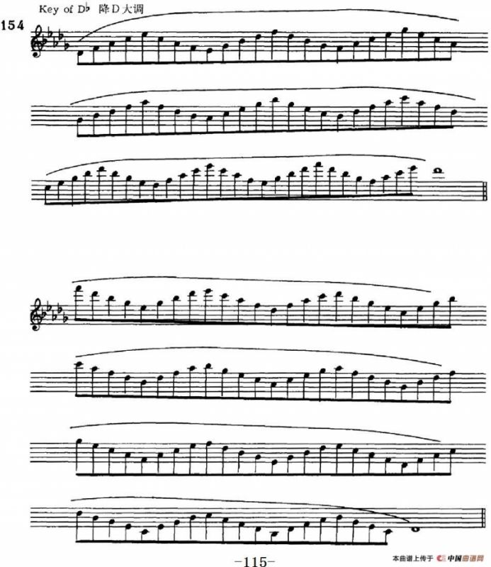萨克斯演奏教程第五节（五音和弦-守调变奏）
