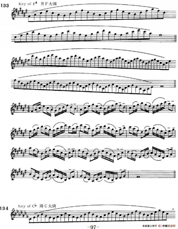 萨克斯演奏教程第四节（四音和弦-守调变奏）