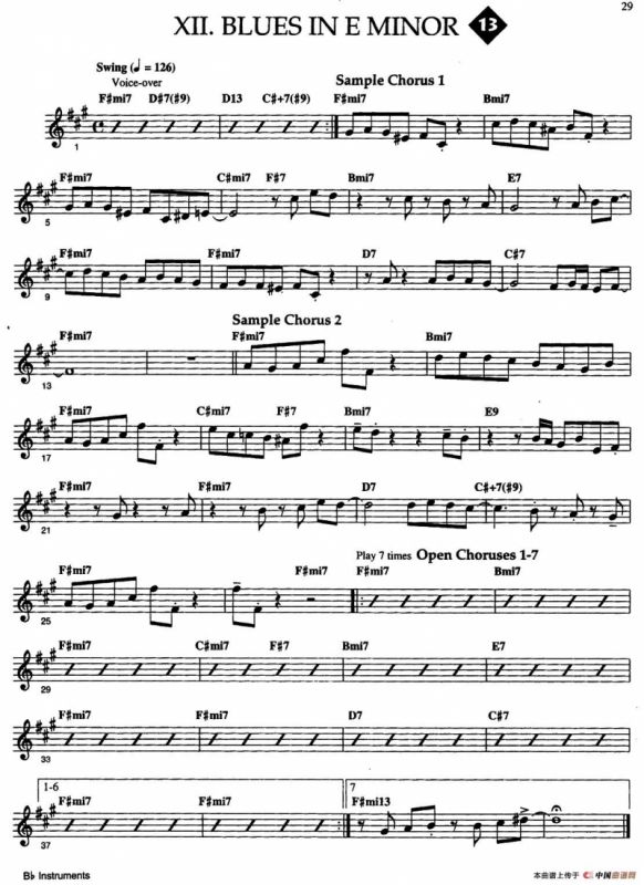 Jazz Patterns For Improvisation Bb - Frank Mantooth（13）