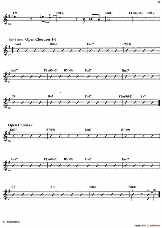 Jazz Patterns For Improvisation Bb - Frank Mantooth（7）