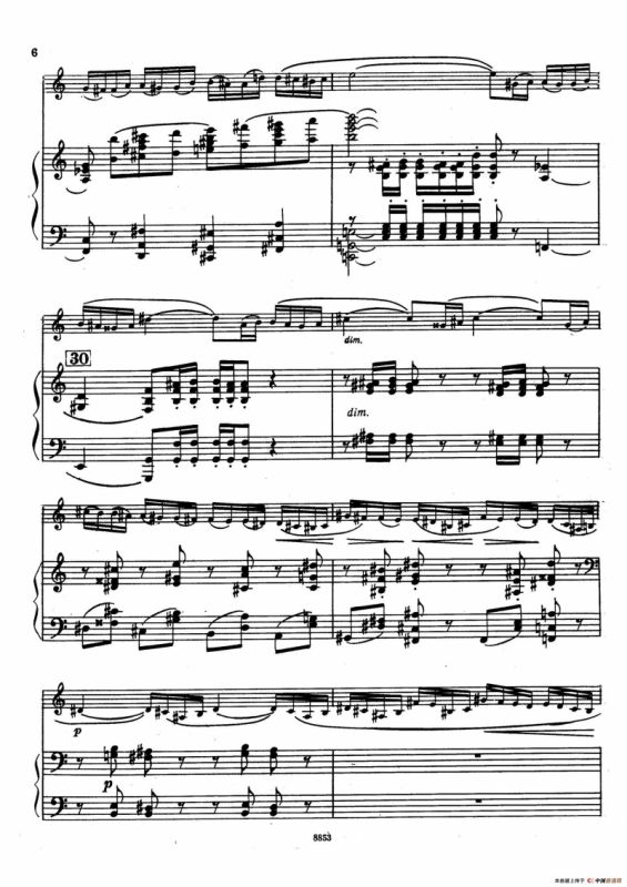 Sonata（萨克斯+钢琴伴奏）