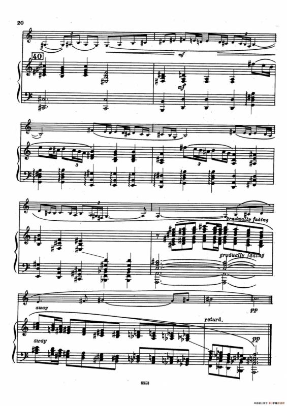 Sonata（萨克斯+钢琴伴奏）