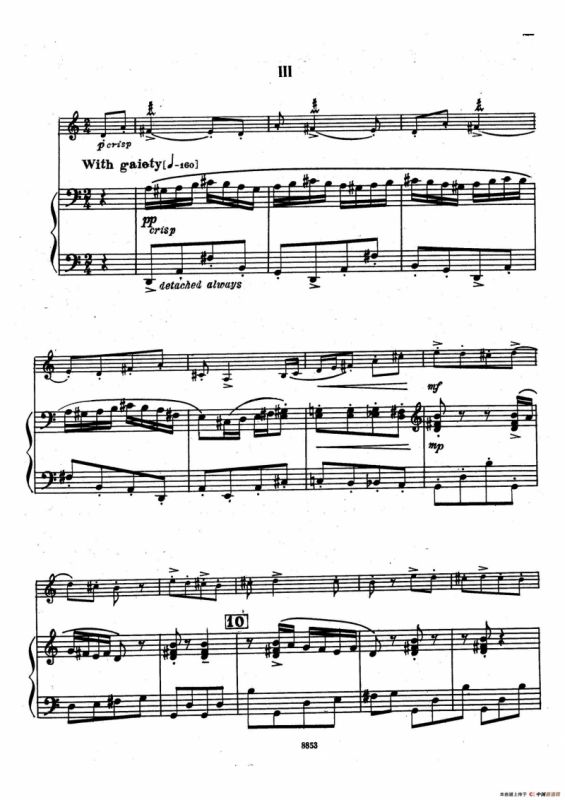 Sonata（萨克斯+钢琴伴奏）