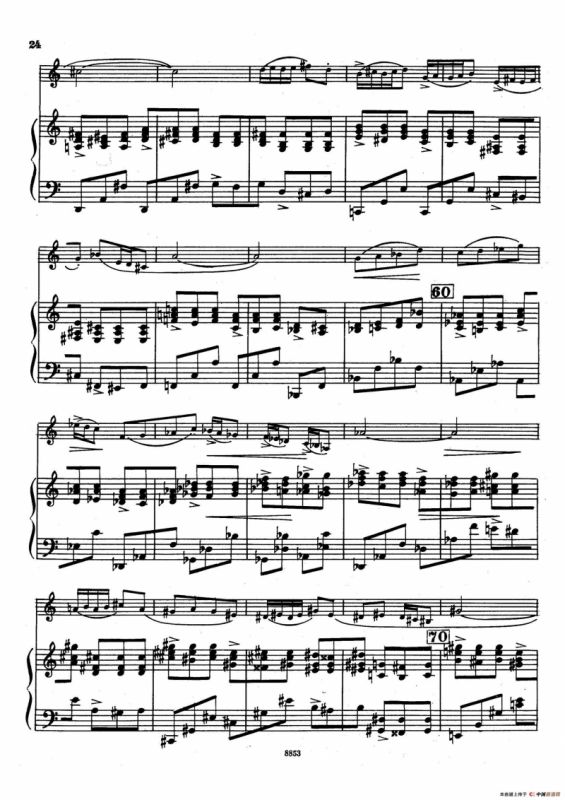 Sonata（萨克斯+钢琴伴奏）