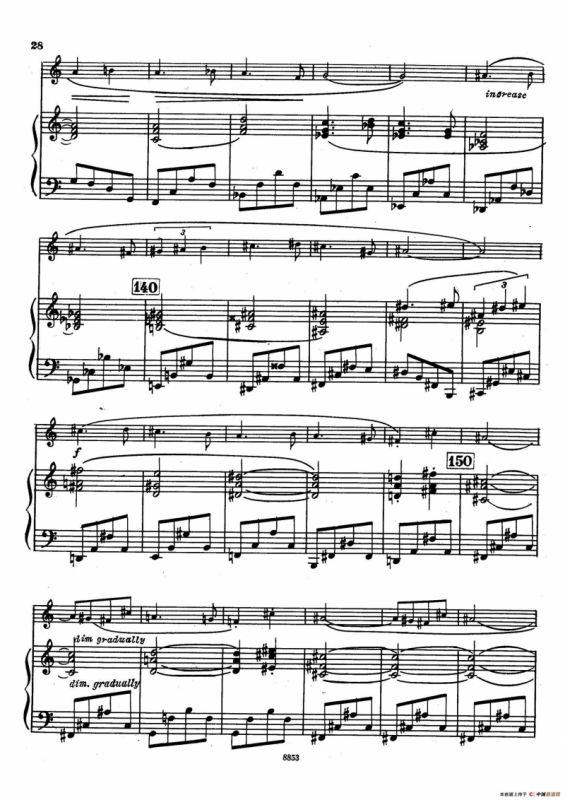 Sonata（萨克斯+钢琴伴奏）