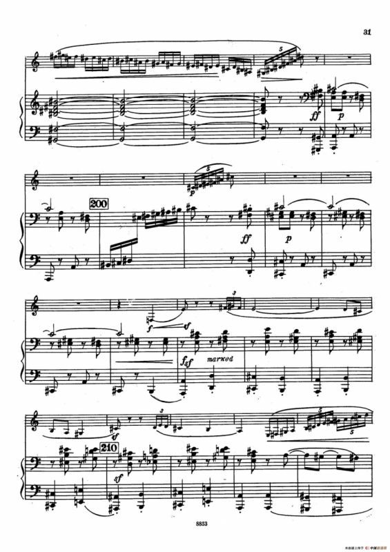 Sonata（萨克斯+钢琴伴奏）