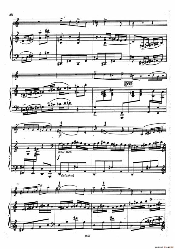 Sonata（萨克斯+钢琴伴奏）