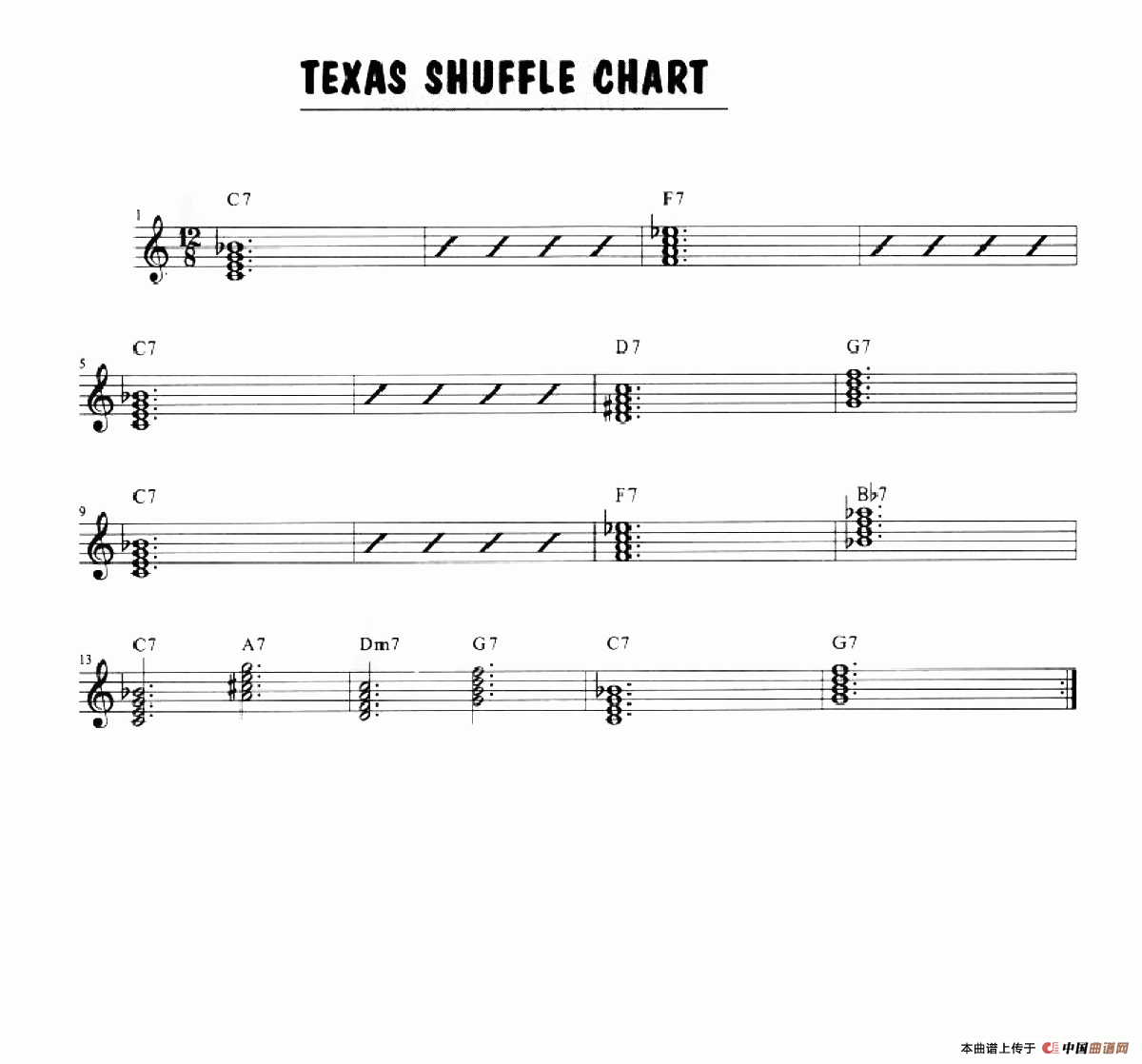 Texas Shuffle Chart