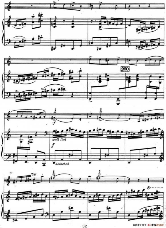 克莱斯顿《中音萨克斯管奏鸣曲》第三乐章（中萨+钢琴伴奏）