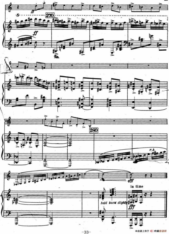 克莱斯顿《中音萨克斯管奏鸣曲》第三乐章（中萨+钢琴伴奏）